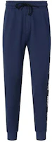 HUGO BOSS HUGO Navy Jogger Sweatpants with Logo Trim 50496995-405 HUGO BOSS HUGO Navy Jogger Sweatpants with Logo Trim 50496995-405