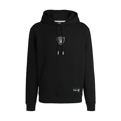 HUGO BOSS Interlock Hoodie Graphic Pullover - Black 50534560-004