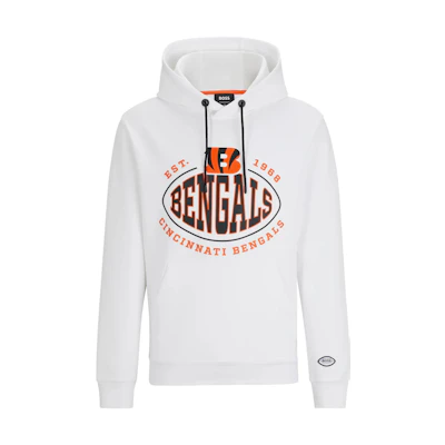 HUGO BOSS Letter Graphic Hoodie White 50504598-119