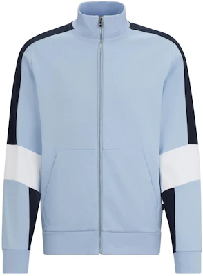 HUGO BOSS 浅蓝拼色拉链棉混纺夹克 50512683-450 Order HUGO BOSS 浅蓝拼色拉链棉混纺夹克 50512683-450