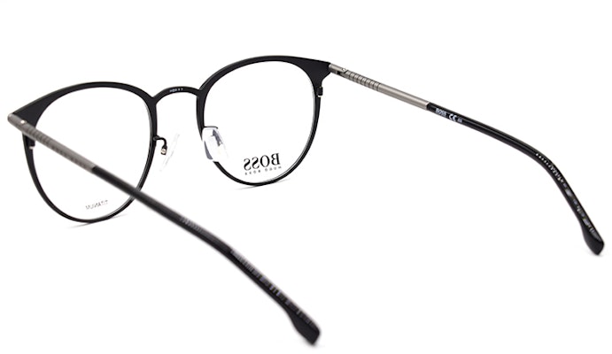 HUGO BOSS Lightweight Titanium Optical Glasses Matte Black Men BOSS1070/F-51-003 Shop HUGO BOSS Lightweight Titanium Optical Glasses Matte Black Men BOSS1070/F-51-003