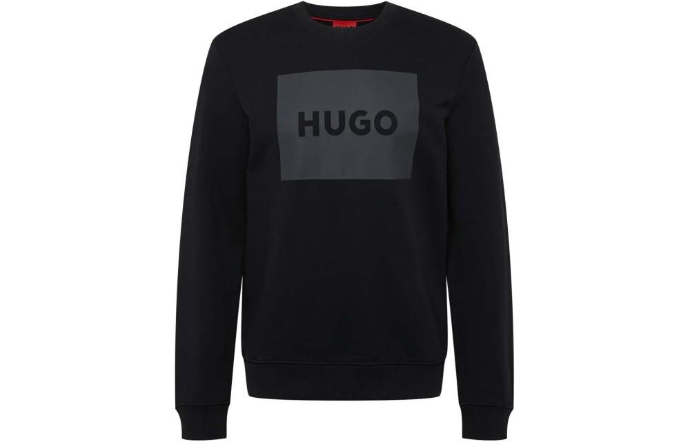HUGO BOSS Logo Crewneck Sweatshirt Grey/Black 50467944-002