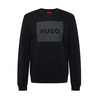 HUGO BOSS Logo Crewneck Sweatshirt Grey/Black 50467944-002