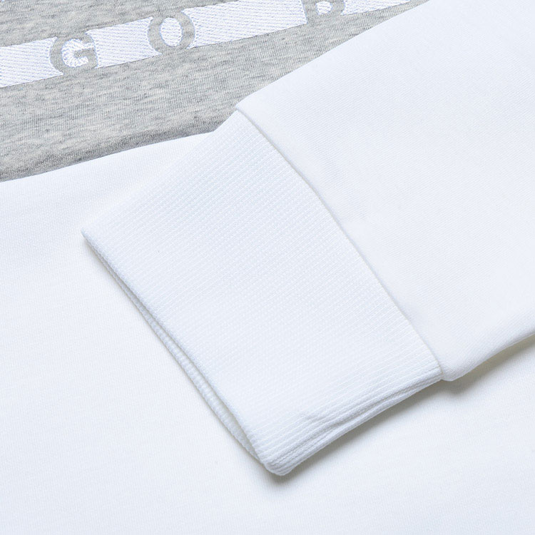 HUGO BOSS Logo Embroidered Casual Sweatshirt Men’s Light Grey 50451159-100 圖 8