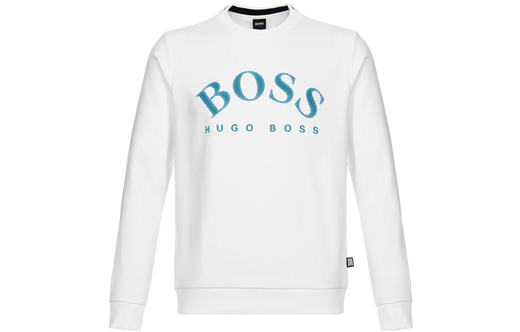 HUGO BOSS Logo Graphic Crewneck Sweatshirt 50430547-100