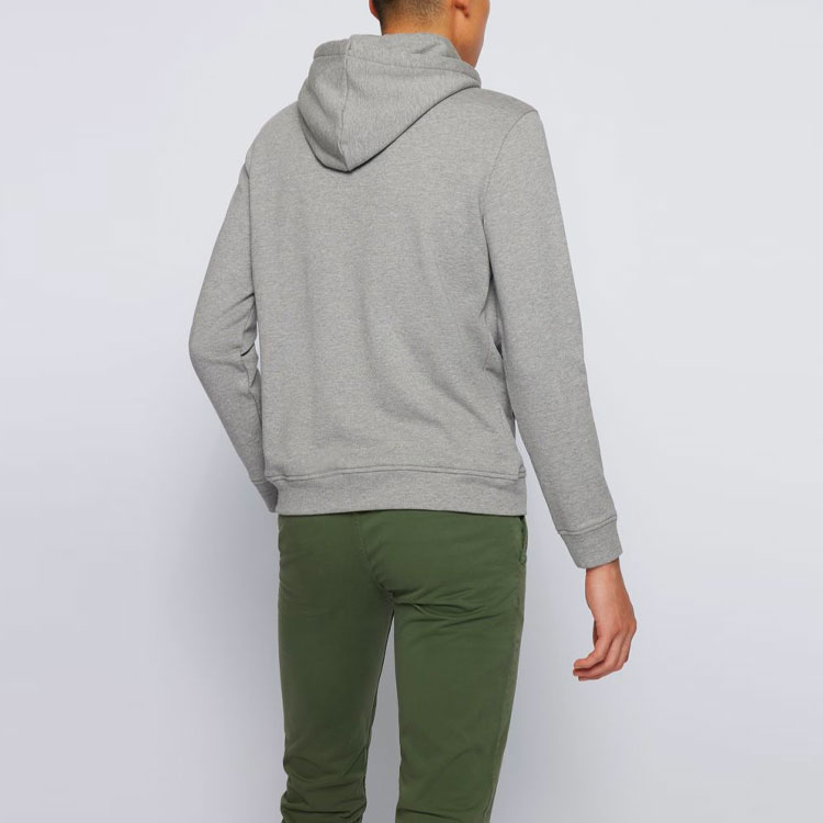 HUGO BOSS Logo Graphic Hoodie Men’s Grey 50462542-041 圖 6
