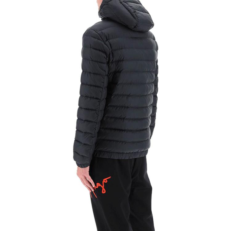 Shop 雨果博斯 男士黑色修身连帽夹克 50456945-001