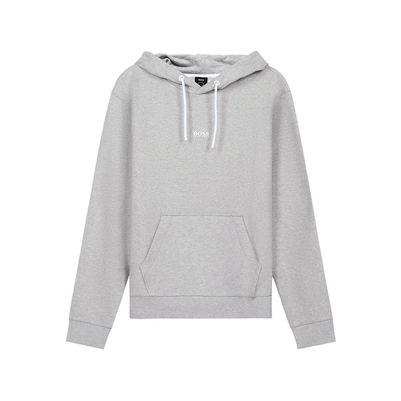 HUGO BOSS Logo Hoodie Light Grey 50459464-051