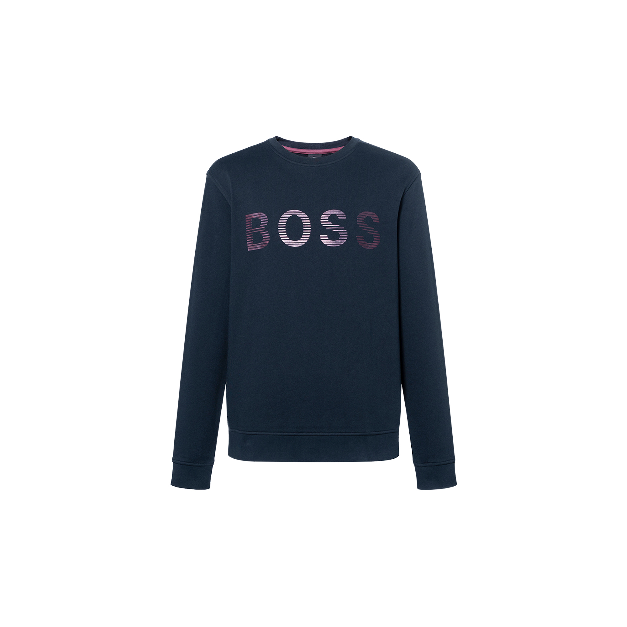 HUGO BOSS Logo Letter Print Sweatshirt Blue 50472235-404