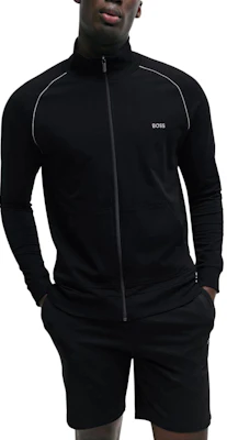 HUGO BOSS 靛藍精緻Logo寬鬆立領外套 50515366-403 Lookbook HUGO BOSS 靛藍精緻Logo寬鬆立領外套 50515366-403