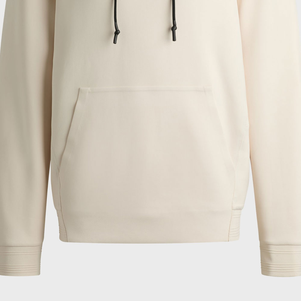 HUGO BOSS Logo Patch Hoodie  Off-White Long Sleeve Sweater. 50521381-131 圖 8