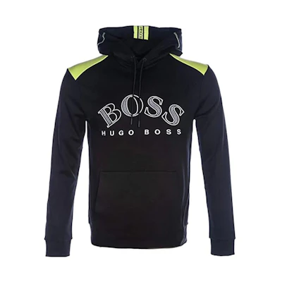 HUGO BOSS Logo Print Black Sweatshirt Men’s 50421597-002