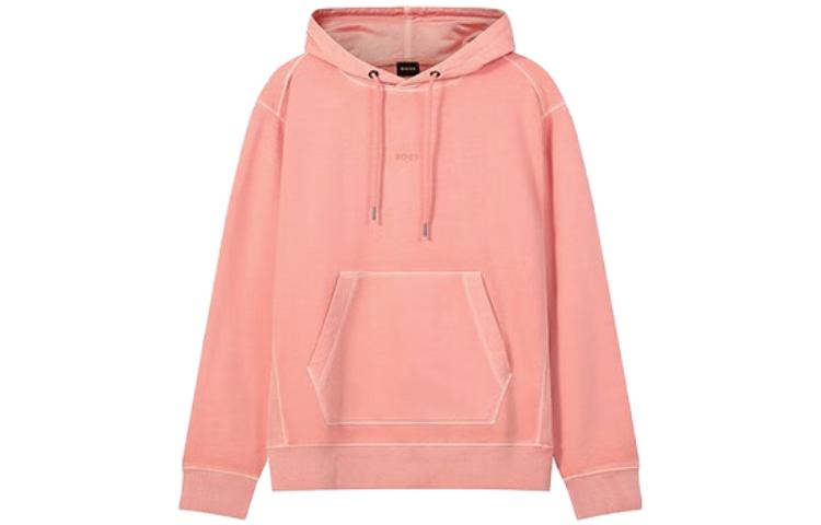 HUGO BOSS Logo Print Hoodie Orange-Pink 50472411-632 圖 2