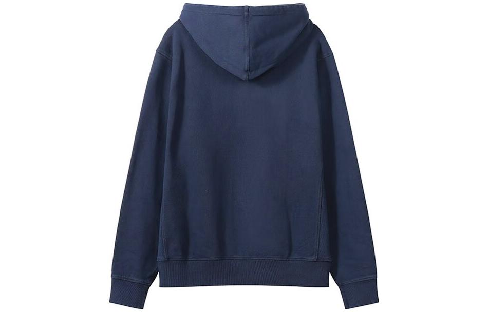 Lookbook 雨果博斯标志海军蓝套头衫卫衣 50472411-404