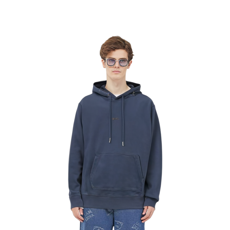 Shop 雨果博斯标志海军蓝套头衫卫衣 50472411-404