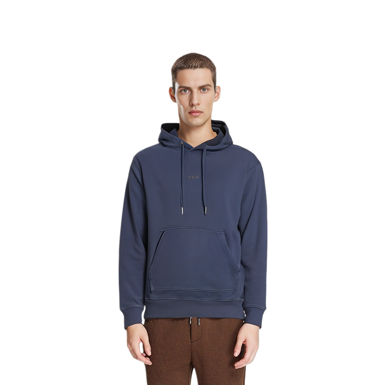 Purchase 雨果博斯标志海军蓝套头衫卫衣 50472411-404