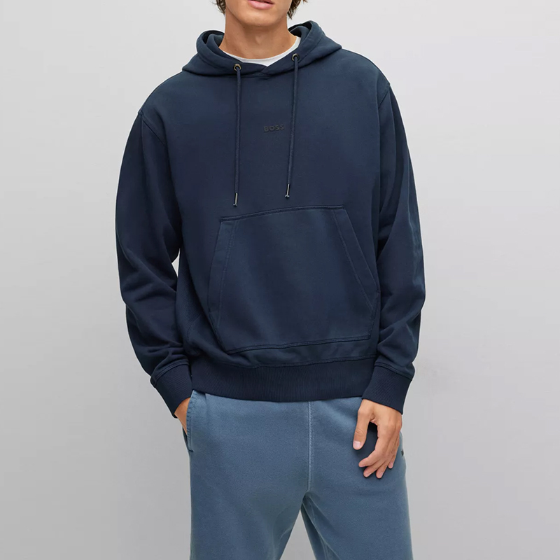 Details for 雨果博斯标志海军蓝套头衫卫衣 50472411-404