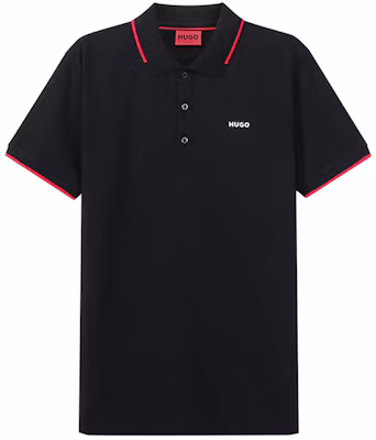 HUGO BOSS Logo Short Sleeve Polo Shirt Men’s Black 50467344-001 Buy HUGO BOSS Logo Short Sleeve Polo Shirt Men’s Black 50467344-001