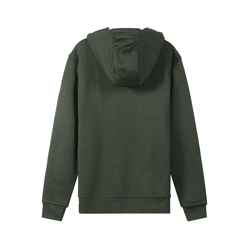 HUGO BOSS Logo Solid Color Green Hoodie for Men 50462619-360 圖 3