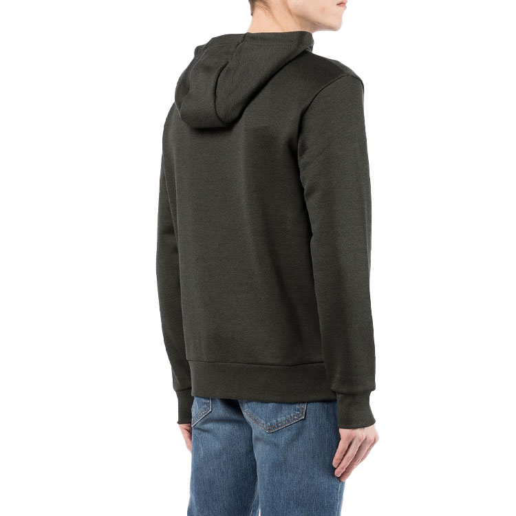 HUGO BOSS Logo Solid Color Green Hoodie for Men 50462619-360 圖 6