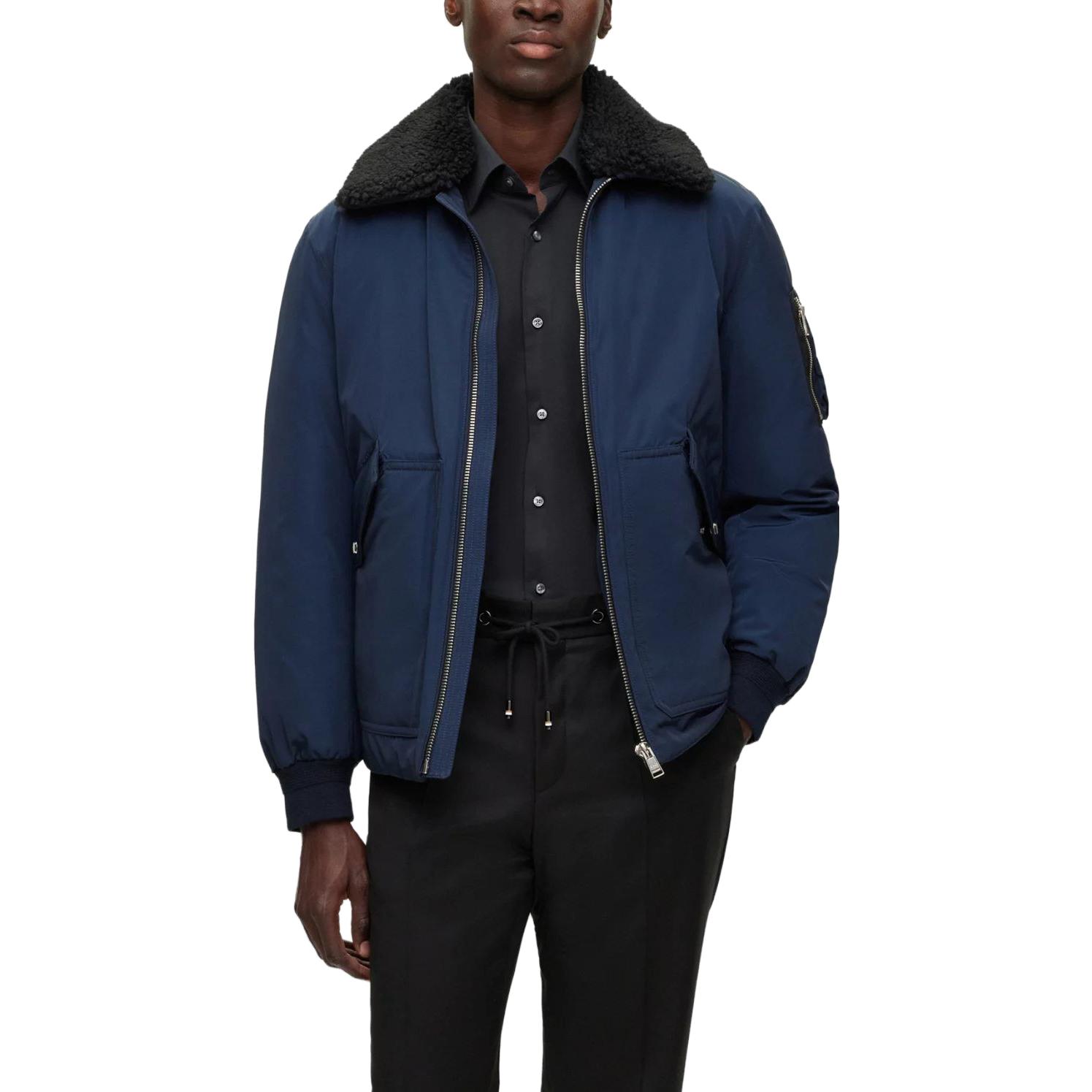 HUGO BOSS Long Sleeve Zip-Up Jacket 50498199-404 圖 3