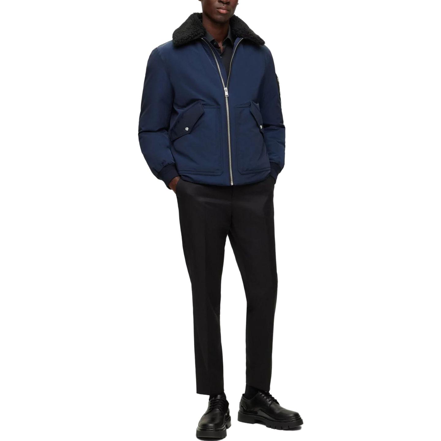 HUGO BOSS Long Sleeve Zip-Up Jacket 50498199-404 圖 4