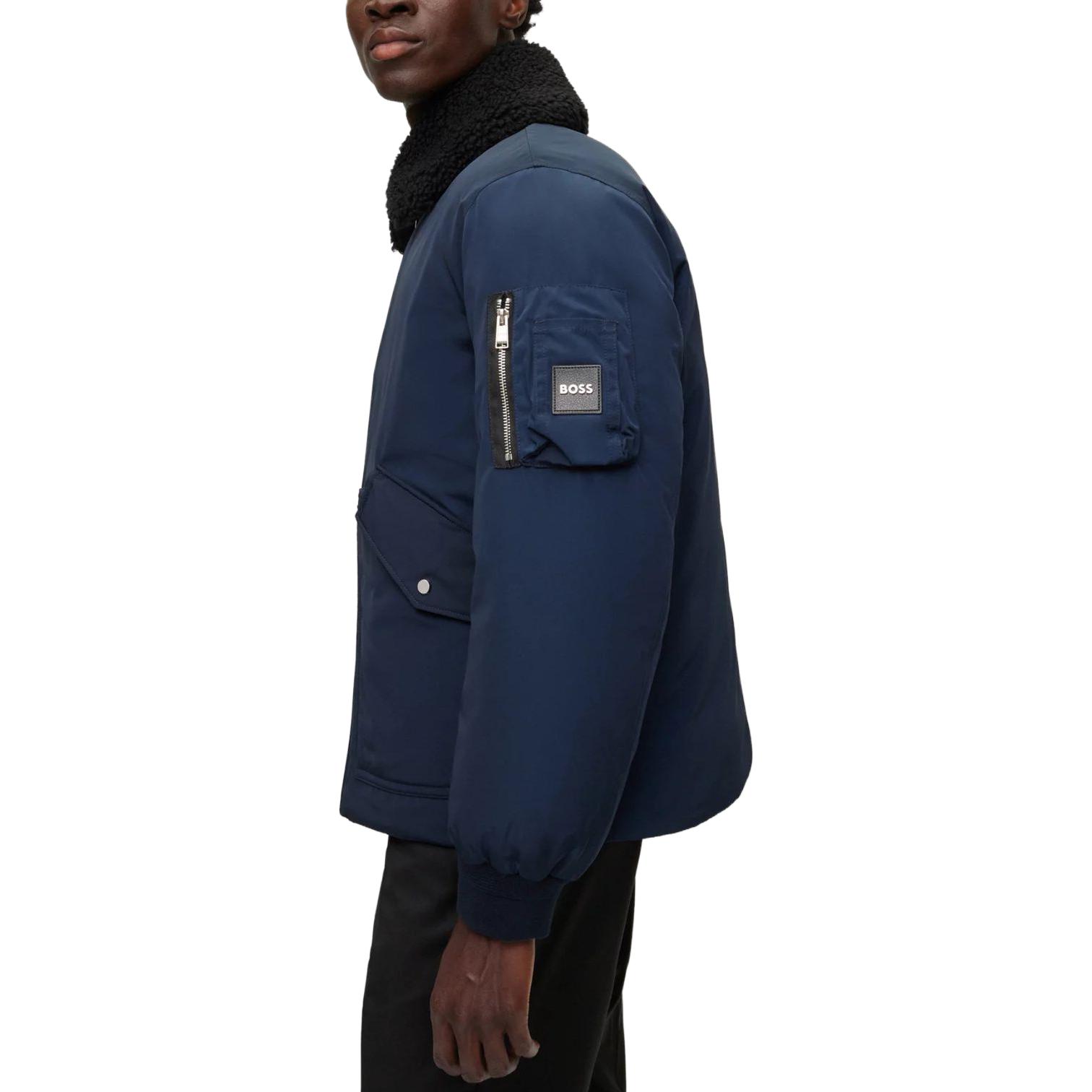 HUGO BOSS Long Sleeve Zip-Up Jacket 50498199-404 圖 6