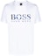 Buy HUGO BOSS Mini Logo Printed White Short Sleeve T-Shirt for Men 50443666-100