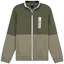 Order HUGO BOSS Olive Green & Gray Cotton Sweatshirt with Logo Embroidery 50447023-302