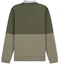 Lookbook HUGO BOSS Olive Green & Gray Cotton Sweatshirt with Logo Embroidery 50447023-302