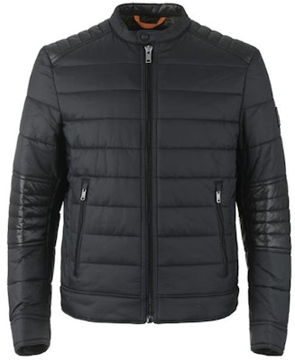 HUGO BOSS Orange SS24 黑色棉質拉鍊休閒外套 50498609-001 Buy HUGO BOSS Orange SS24 黑色棉質拉鍊休閒外套 50498609-001