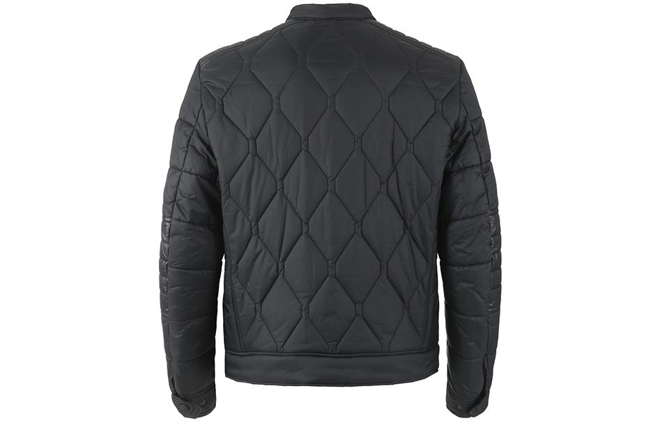 Lookbook HUGO BOSS Orange SS24 黑色棉質拉鍊休閒外套 50498609-001