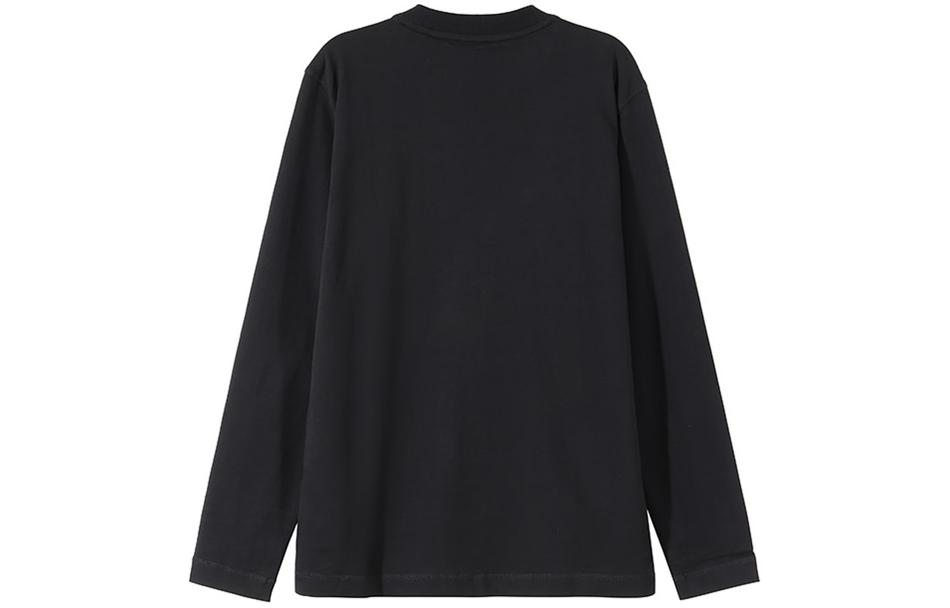 HUGO BOSS Orange SS24 Black Crewneck Sweatshirt with Embroidered Logo 50499276-001 圖 3