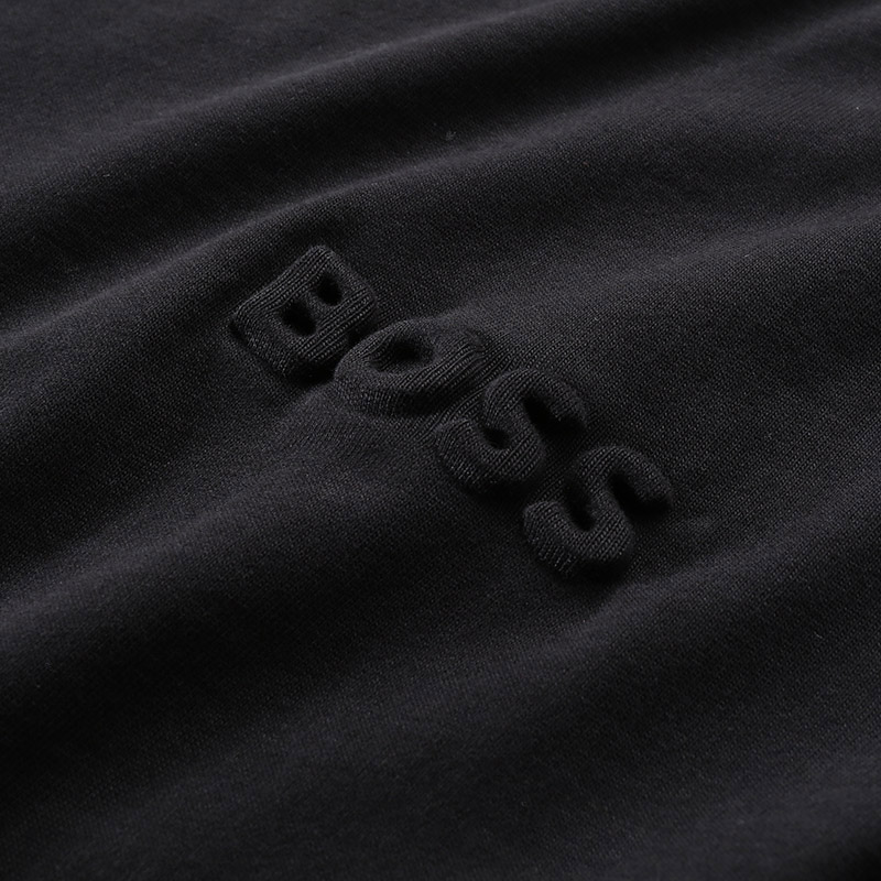HUGO BOSS Orange SS24 Black Crewneck Sweatshirt with Embroidered Logo 50499276-001 圖 6