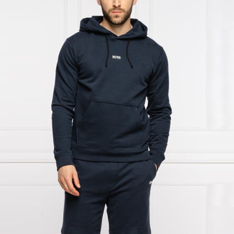 HUGO BOSS Oversized Logo Hoodie Dark Blue 50459464-404 圖 4