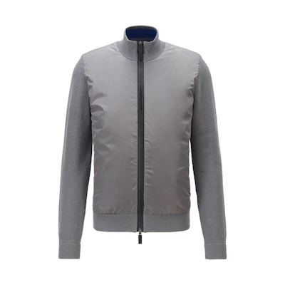 HUGO BOSS Porsche Series Zip-Up Jacket Gray 50449981-001