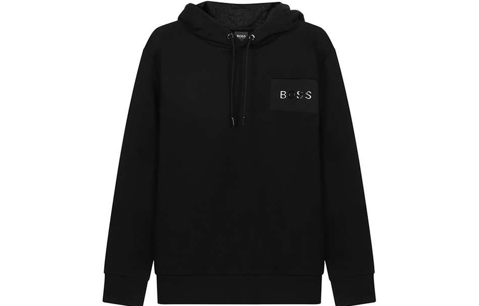 HUGO BOSS Pullover Hoodie Black () 50452531-001