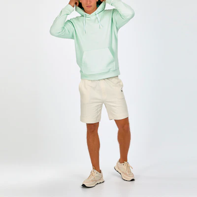 HUGO BOSS 前标志图案浅绿色套头卫衣 50459464-340 Shop HUGO BOSS 前标志图案浅绿色套头卫衣 50459464-340