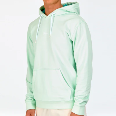 HUGO BOSS 前标志图案浅绿色套头卫衣 50459464-340 Purchase HUGO BOSS 前标志图案浅绿色套头卫衣 50459464-340