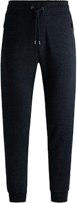 HUGO BOSS 男士休閒修身彈性法蘭絨錐形慢跑褲 海軍藍 50524071-404 Order HUGO BOSS 男士休閒修身彈性法蘭絨錐形慢跑褲 海軍藍 50524071-404