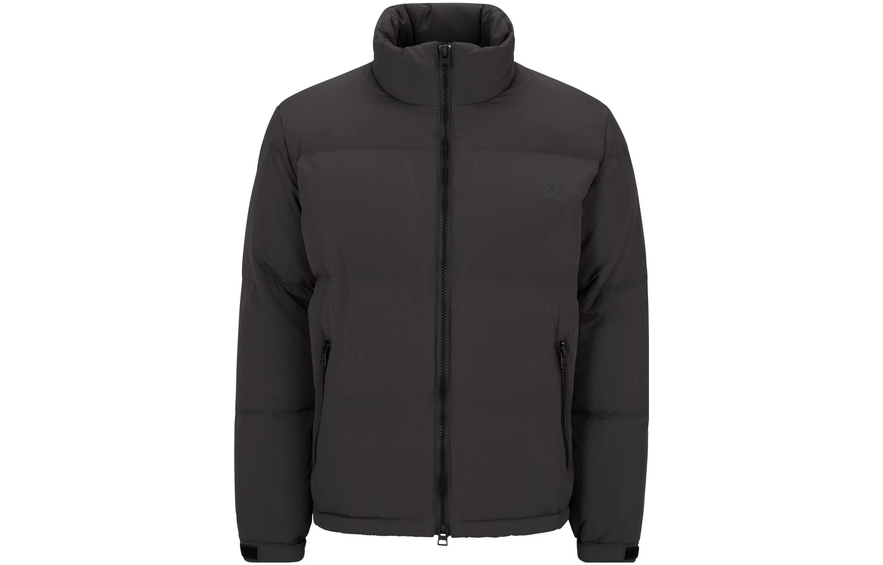 HUGO BOSS Regular-Fit Water-Repellent Puffer Jacket Light Grey 50496279-023