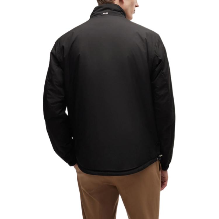 HUGO BOSS Reversible Black Zip-Up Loose Fit Long Sleeve Jacket 50519921-001 圖 5