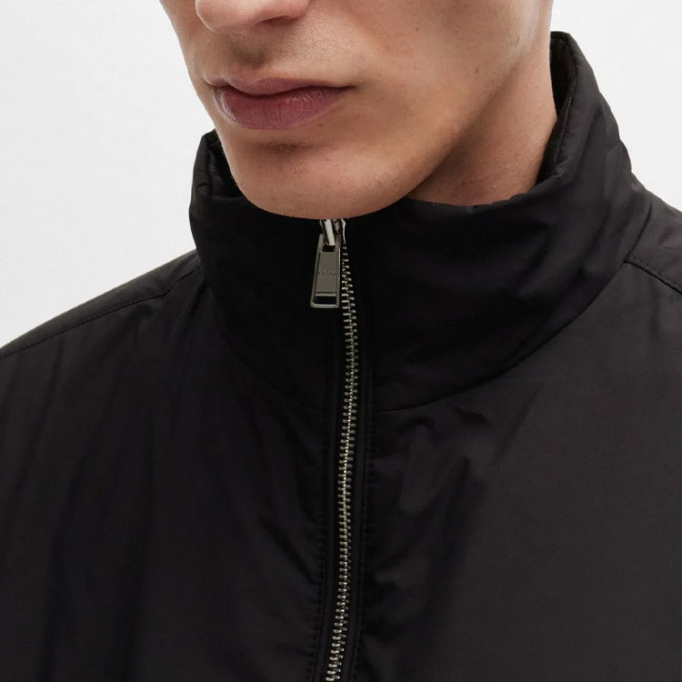HUGO BOSS Reversible Black Zip-Up Loose Fit Long Sleeve Jacket 50519921-001 圖 7