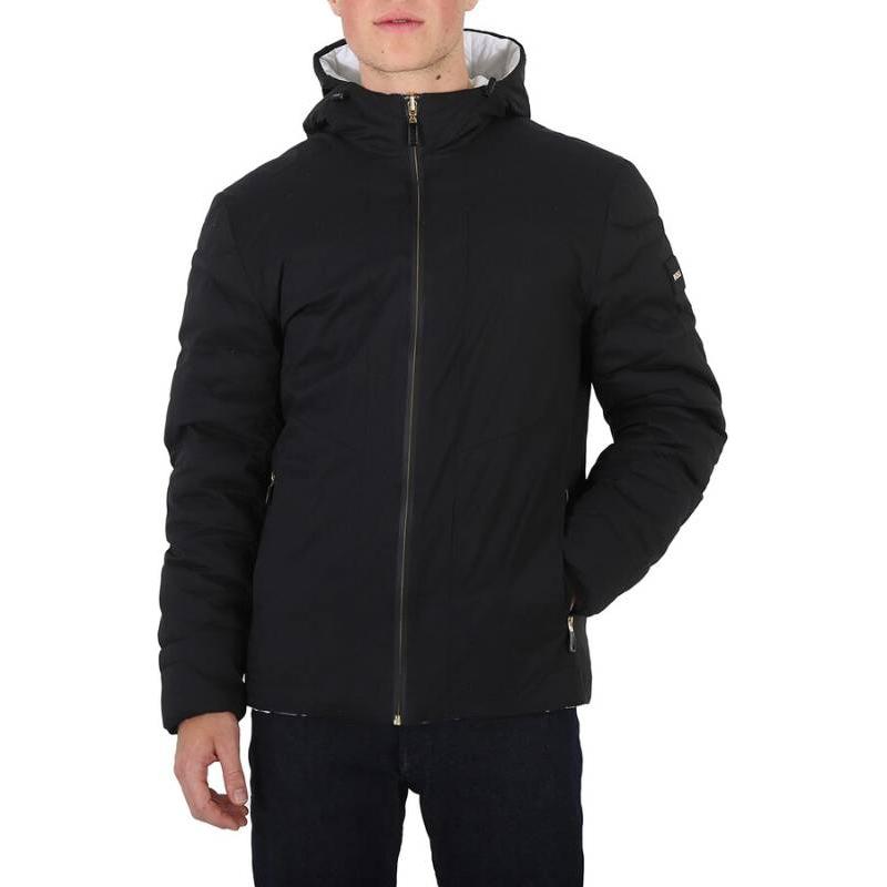 HUGO BOSS Reversible Hooded Zip Jacket - Black 50482338-001