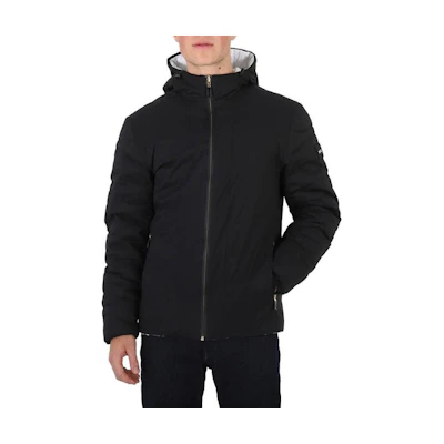 HUGO BOSS Reversible Hooded Zip Jacket - Black 50482338-001