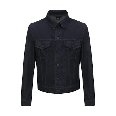 HUGO BOSS Single-Breasted Jacket Navy Blue 50437940-410