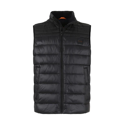HUGO BOSS Sleeveless Vest Jacket with Stand Collar 50496725-001