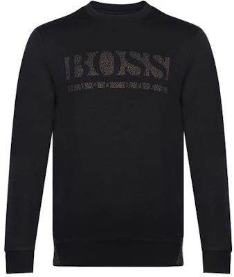 HUGO BOSS Baju Slim Fit Logo Mosaic FW21 Hitam 50456419-001 Order HUGO BOSS Baju Slim Fit Logo Mosaic FW21 Hitam 50456419-001