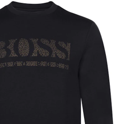 HUGO BOSS Baju Slim Fit Logo Mosaic FW21 Hitam 50456419-001 Cheap HUGO BOSS Baju Slim Fit Logo Mosaic FW21 Hitam 50456419-001