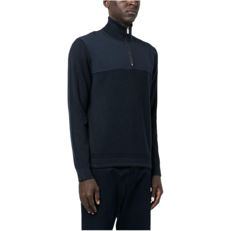 Purchase ヒューゴボス スリムフィット ジップアップジャケット ネイビーブルー 長袖 50482295-404